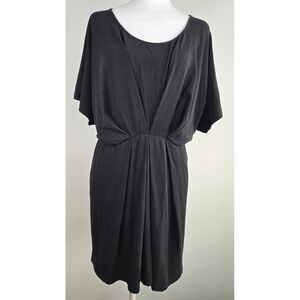 Weekend Max Mara Round Neck Highrise Peplum Dressshirt Sz L Rhinstone